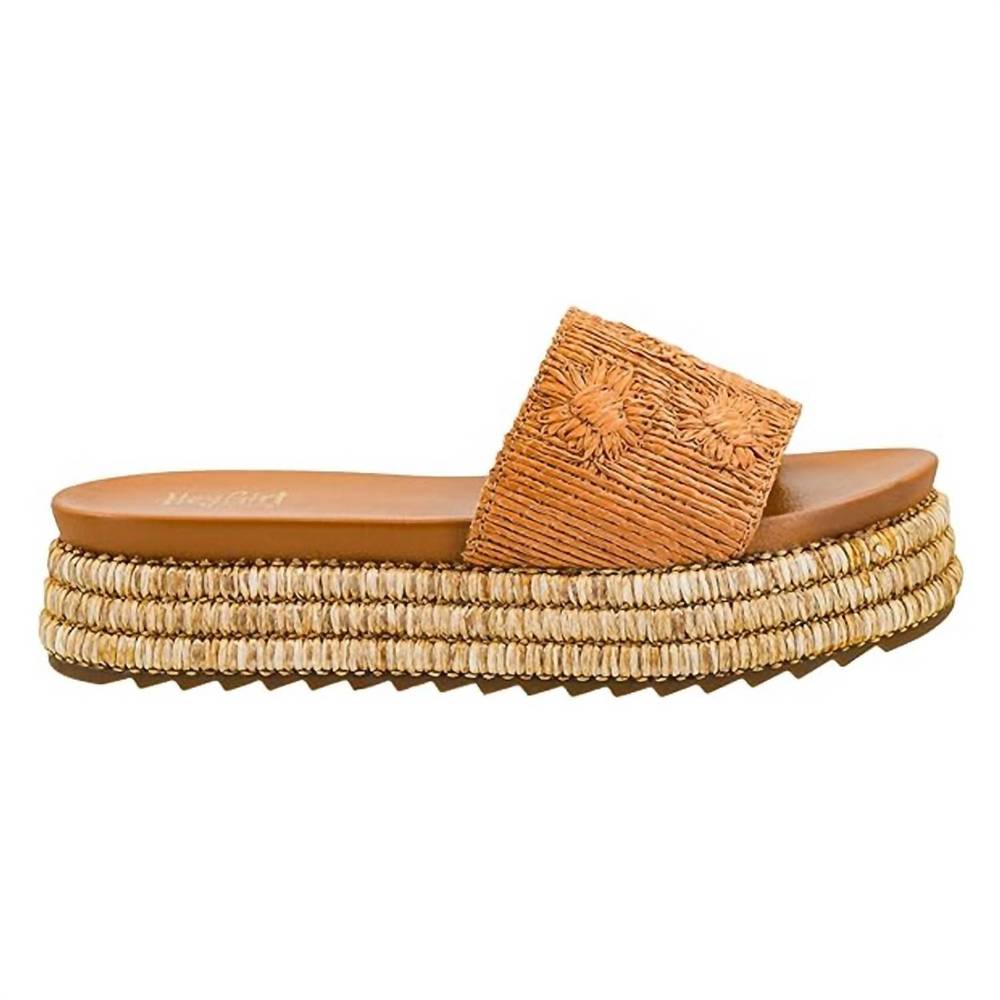 NEW CORKYS FOOTWEAR women's platform slide sandal in natural - Picture 2 of 4